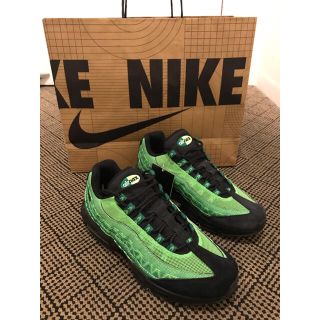 ナイキ(NIKE)の新品　正規　限定エアマックス95.  イエロー　グリーン(スニーカー)