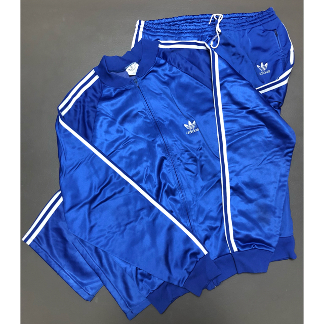 美品 上下セット adidas アディダス ATP ブルー ビンテージ ジャージ