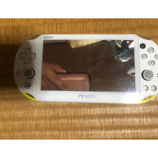 プレイステーションヴィータ(PlayStation Vita)のPSvita2000  本体　グリーン　不具合なし　訳あり(家庭用ゲーム機本体)