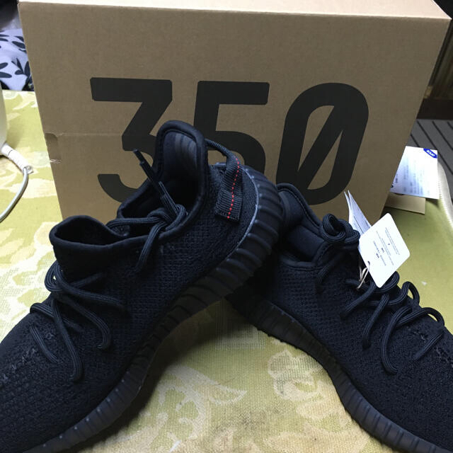 スニーカーadidas YEEZY BOOST 350 V2【Black Red】