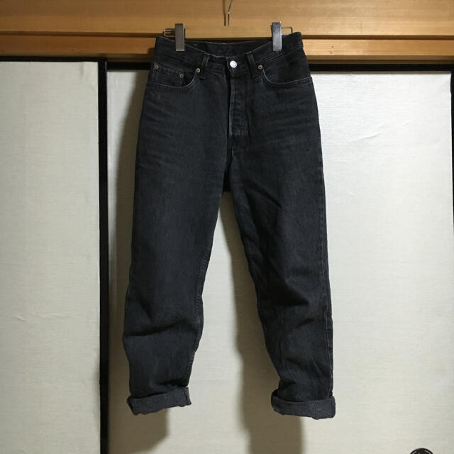 90s' France製 Levi's 901 Black denim39sの90s