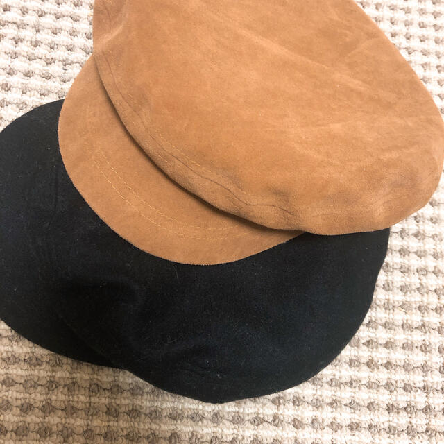 Ungrid(アングリッド)のフェイクスウェードマリンキャップ レディースの帽子(キャスケット)の商品写真
