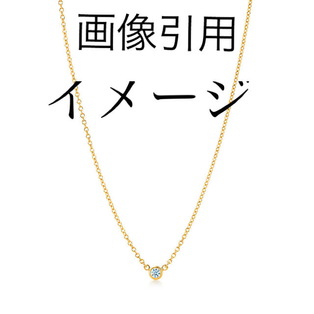 Tiffany & Co.(ティファニー)のティファニー 1粒ダイヤネックレス レディースのアクセサリー(ネックレス)の商品写真