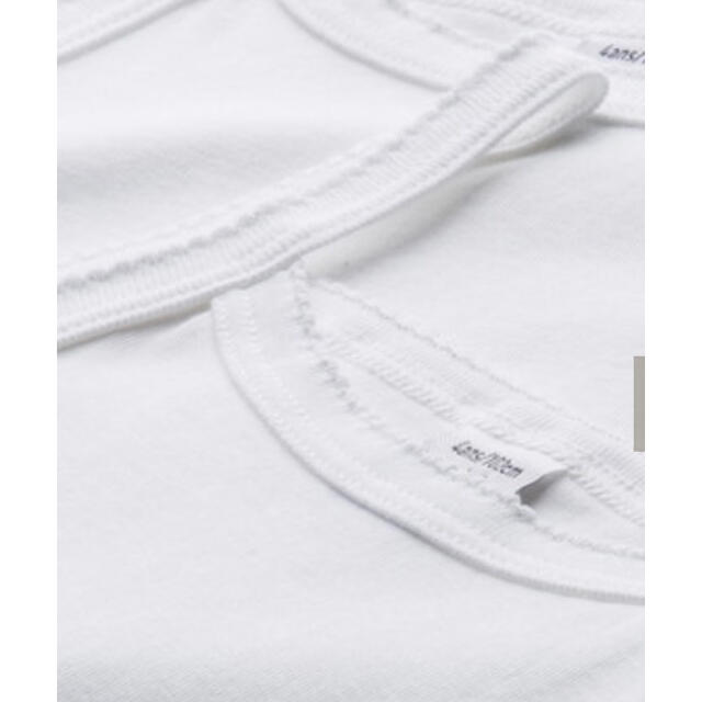 PETIT BATEAU(プチバトー)のプチバトー　新品ポワンココット　キャミソール　肌着　2枚組　Sサイズ レディースのトップス(Tシャツ(半袖/袖なし))の商品写真