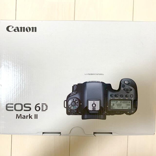 Canon - Canon EOS 6D MARK2 ボディ 新品の通販 by alivedonut's shop｜キヤノンならラクマ