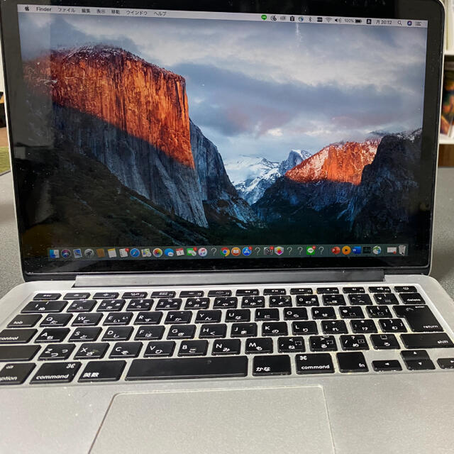 ノートPCMacBook Pro Retina13-inch Early 2015