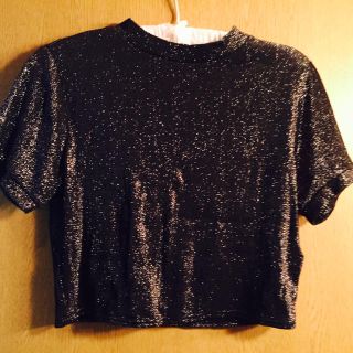 トップショップ(TOPSHOP)のTOPSHOP キラキラトップス(Tシャツ(半袖/袖なし))