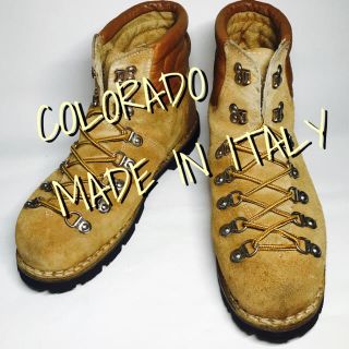 MADE IN ITALY  ヴィンテージコロラドスウェードマウンテンブーツ