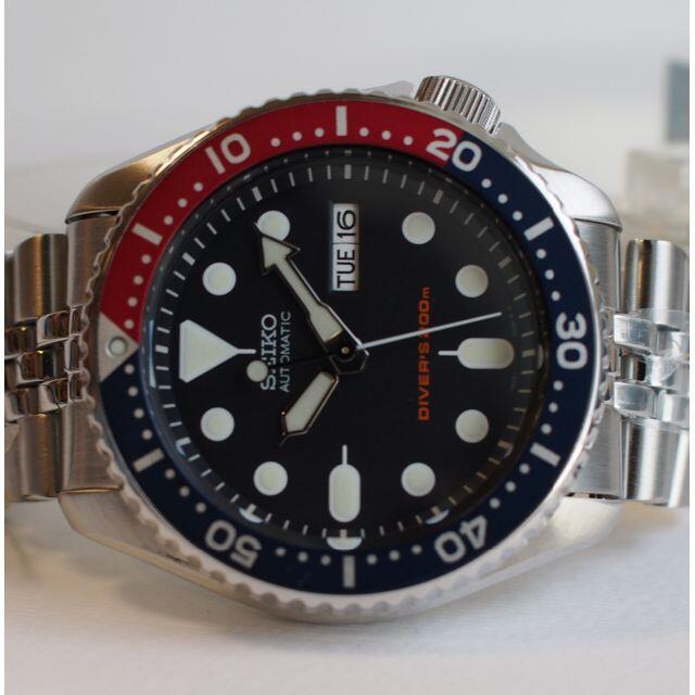 【新品未使用】セイコー SKX009K2 ネイビーボーイ ジュビリーブレス