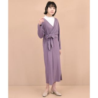 サンゴ(sango)の新品 レイヤード風カシュクールワンピース GRL GU PAGEBOY ZARA(ロングワンピース/マキシワンピース)