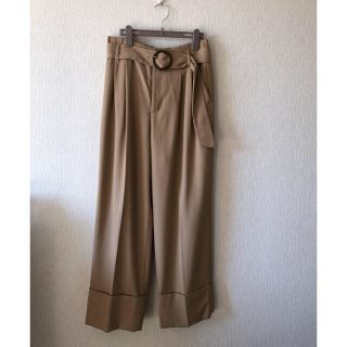 ユナイテッドアローズ(UNITED ARROWS)の新品　ユナイテッドアローズ　ワイドパンツ  40(カジュアルパンツ)