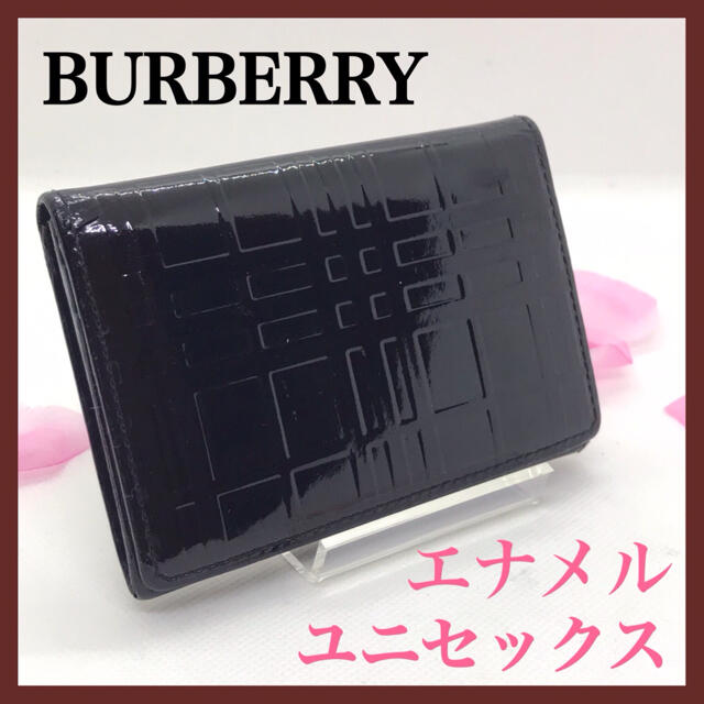 BURBERRY(バーバリー)のバーバリー Burberry 名刺入れ カードケース ブラック ユニセックス レディースのファッション小物(名刺入れ/定期入れ)の商品写真