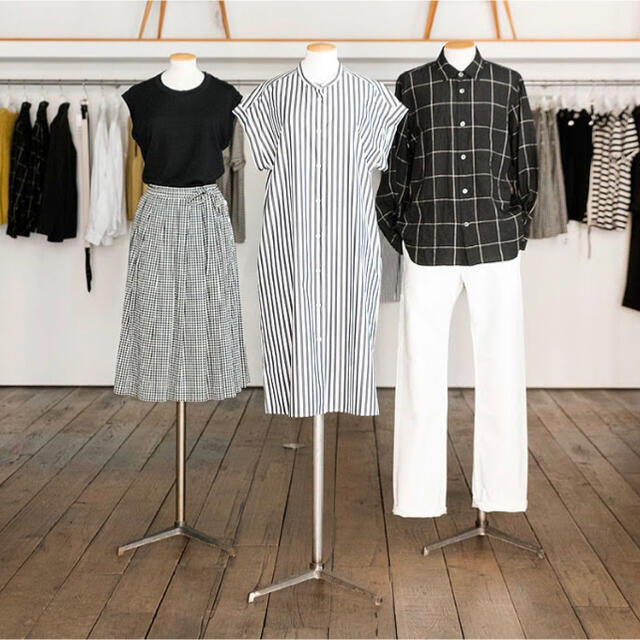 MARGARET HOWELL(マーガレットハウエル)の【品名】 Oversize check Linnen 17SS メンズのトップス(シャツ)の商品写真