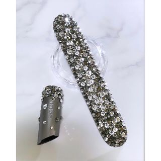 スワロフスキー(SWAROVSKI)のiQOS デコ ドアカバー＆キャップ ピューター(その他)