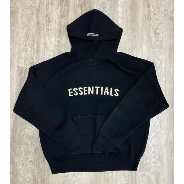 ☆即完売☆新品未使用☆ESSENTIALSニットパーカー☆