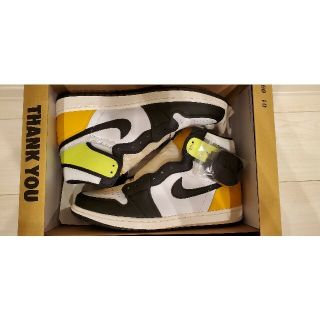 ナイキ(NIKE)のナイキエアジョーダン1 HIGH OG "VOLT GOLD"(スニーカー)