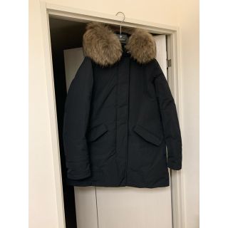 ウールリッチ(WOOLRICH)のウールリッチ　ラグジュアリー　アークティック　パーカー　ダウン　レディース　黒(ダウンコート)