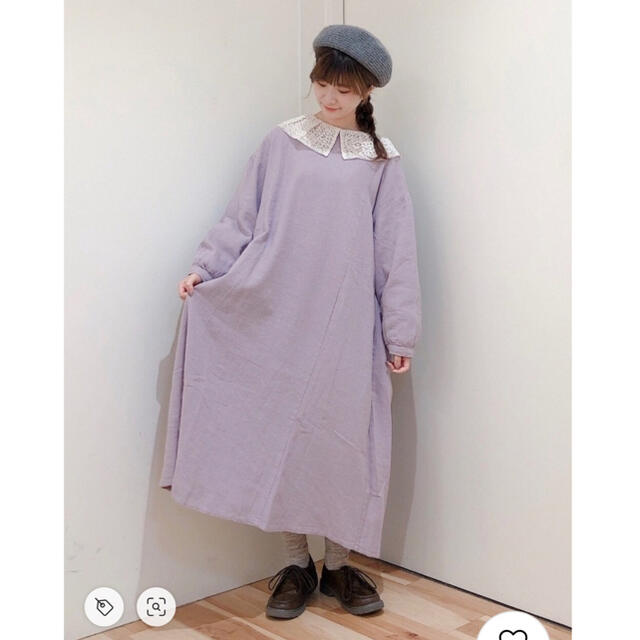 新品 サマンサモスモス 今季完売 リネン混前後着ワンピース パープル Mofyd4l6l0 レディース Karnalifrtc Gov Np