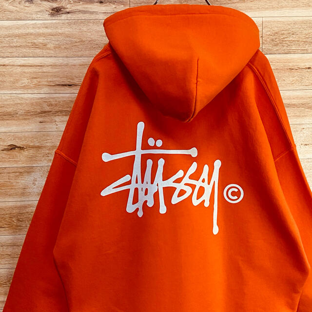 STUSSY - 【ビッグシルエット】stussy ステューシー パーカー S プル ...