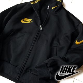 ナイキ(NIKE)の美品 M NIKE ナイキ 90's 銀タグ ジャージ/ジャケット ブラック(ジャージ)