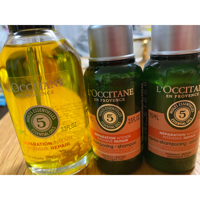 L'OCCITANE(ロクシタン)のお値下げしました！ロクシタン⭐︎ファイブハーブスオイル&シャンプーリンス コスメ/美容のヘアケア/スタイリング(ヘアケア)の商品写真