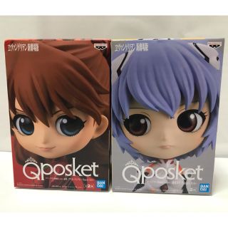 バンプレスト(BANPRESTO)のエヴァンゲリヲン 新劇場版 qposket アスカ レイ(アニメ/ゲーム)