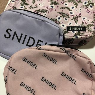 スナイデル(SNIDEL)のスナイデルポーチ３点セット(ポーチ)