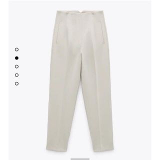 ザラ(ZARA)のZara ハイウエストパンツ　Mサイズ(カジュアルパンツ)