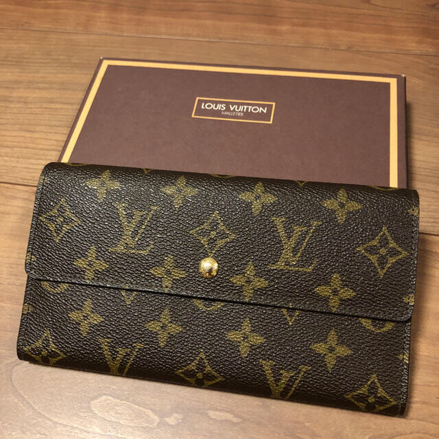 LOUIS VUITTON - LOUIS VUITTON ルイヴィトン長財布 モノグラム