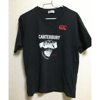 カンタベリー(CANTERBURY)のカンタベリーTシャツ黒Mサイズ(Tシャツ/カットソー(半袖/袖なし))