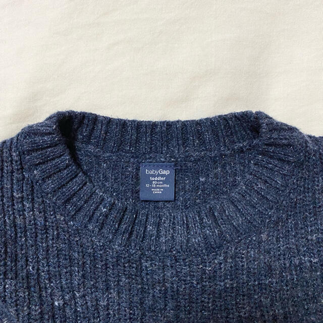 Baby GAP ニット セーター　80 キッズ/ベビー/マタニティのベビー服(~85cm)(ニット/セーター)の商品写真