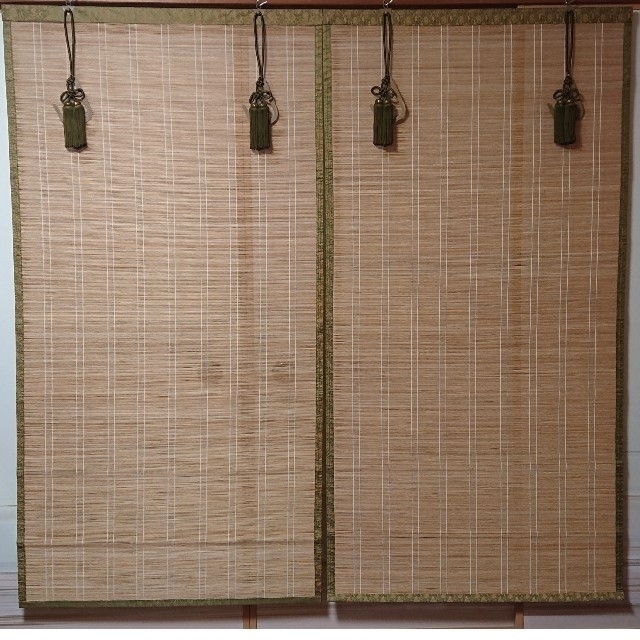 竹皮ヒゴお座敷すだれ 約幅95×長さ172cm SUT895S :auc-ab-1088667