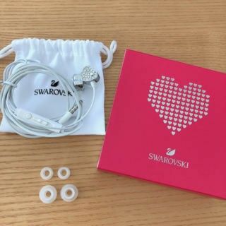 スワロフスキー(SWAROVSKI)のスワロフスキー　イヤホン(ヘッドフォン/イヤフォン)