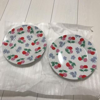 キャスキッドソン(Cath Kidston)のキャスキッドソン　皿　食器　２枚セット　新品(食器)