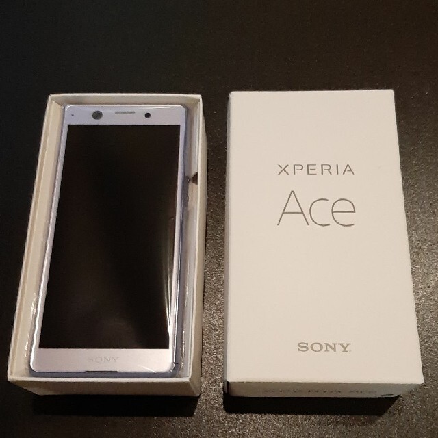 おサイフケータイXperia Ace Purple 64 GB SIMフリー