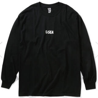 ビリオネアボーイズクラブ(BBC)のwind and sea × BBC L/S Tシャツ XL 黒 キムタク(Tシャツ/カットソー(七分/長袖))