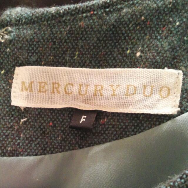 MERCURYDUO(マーキュリーデュオ)の厚生地ワンピース レディースのワンピース(ミニワンピース)の商品写真