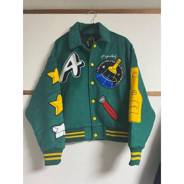 A Few Good Kids Varsity Jacket スタジャン 黄色