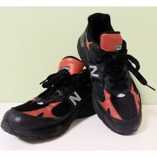 ニューバランス(New Balance)のレア！　ニューバランス MR993 ブラック×レッド　26.5㎝　状態良し◎(スニーカー)