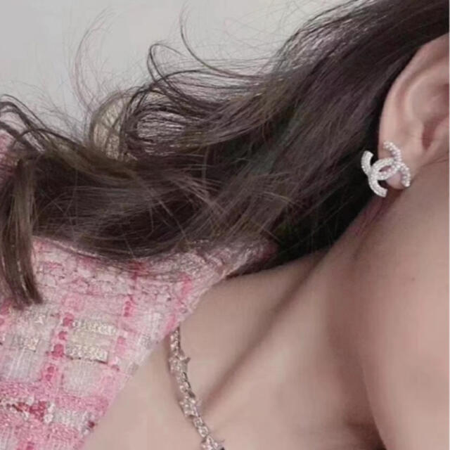 注目の福袋! CHANEL シャネルピアス ココマーク夏限定 ピンク