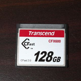トランセンド(Transcend)のcfastカード128GB(デジタル一眼)