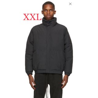 フィアオブゴッド(FEAR OF GOD)の正規品　ESSENTIALS ブラック パファー ジャケット XXLサイズ(ダウンジャケット)