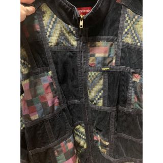 シュプリーム(Supreme)のsupreme Corduroy Patchwork Denim Jacket(Gジャン/デニムジャケット)