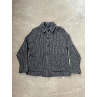 アーペーセー(A.P.C)の90's フランス製　A.P.C. ニットジャケット カーディガン　グレー(カーディガン)