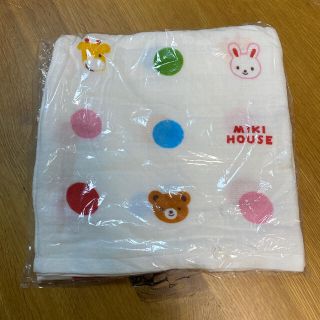 ミキハウス(mikihouse)のミキハウス✳︎ガーゼバスタオル(タオル/バス用品)