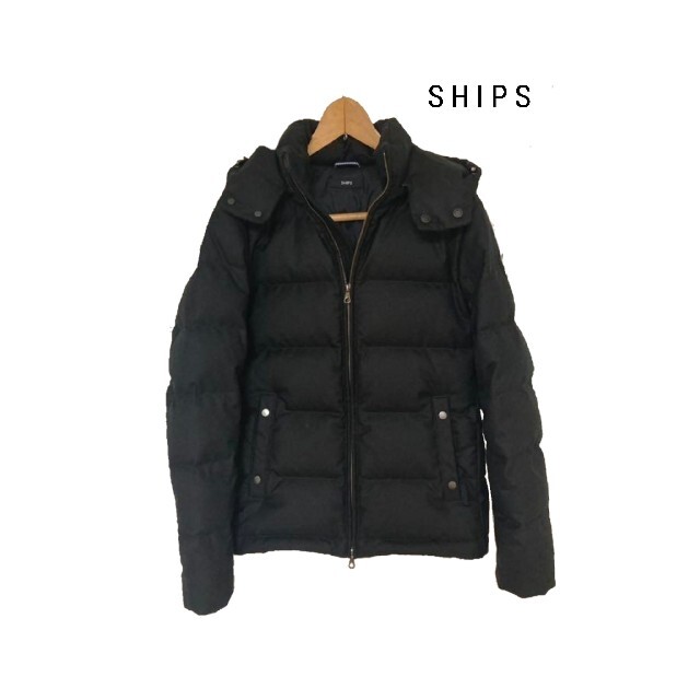 SHIPS(シップス)のSHIPS: ALLIED FEATHER&DOWN / VANKS加工 ウール メンズのジャケット/アウター(ダウンジャケット)の商品写真