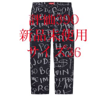 シュプリーム(Supreme)のsupreme black ark regular jean 36 新品(デニム/ジーンズ)