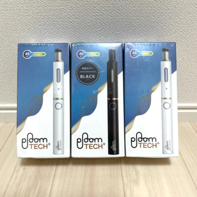 Ploom TECH ＋ スターターキット 3箱ホワイト