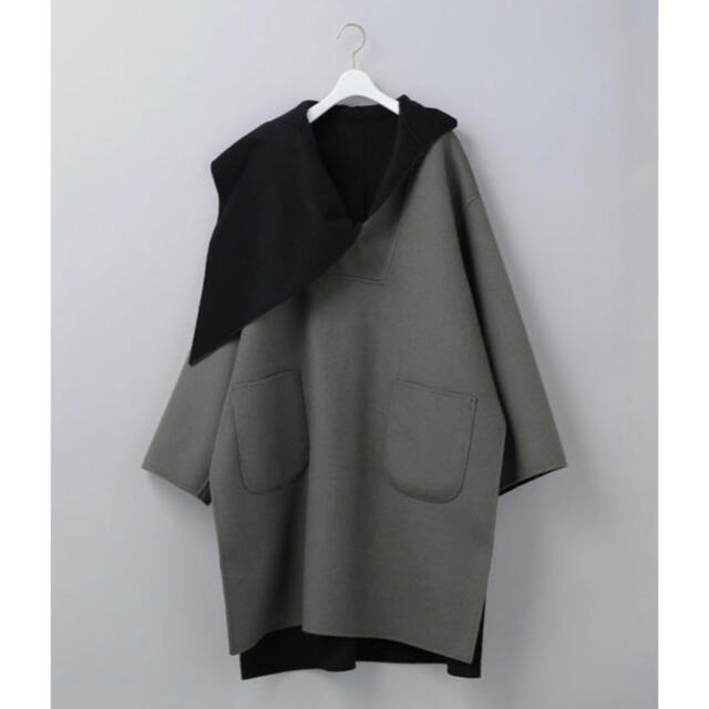 BEAUTY&YOUTH UNITED ARROWS(ビューティアンドユースユナイテッドアローズ)の＜6(ROKU)＞REVER HOODED PULLOVER COAT/コート レディースのジャケット/アウター(ポンチョ)の商品写真