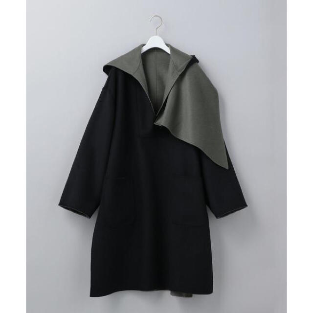 BEAUTY&YOUTH UNITED ARROWS - <6(ROKU)>REVER HOODED PULLOVER COAT
